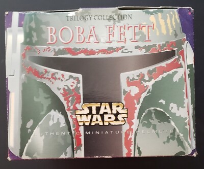 Star Wars Boba Fett Helmet Riddell Authentic 8