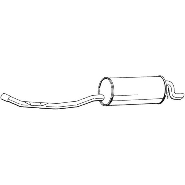 Bosal EndschalldäMpfer SchalldäMpfer Passend FüR BMW 5Er 283-139-image