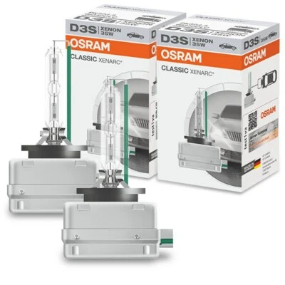 OSRAM XENON XENARC® D3S SCHEINWERFER CLASSIC LAMPE BRENNER 66340CLC 2x - Bild 1 von 4