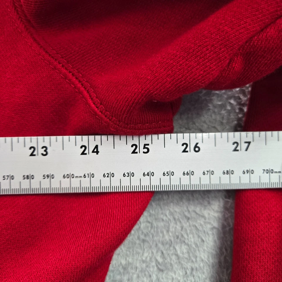 Lauren Ralph Lauren Women Blazer 2X Red Fleece Toggle Velour Collar - Image 3 of 4