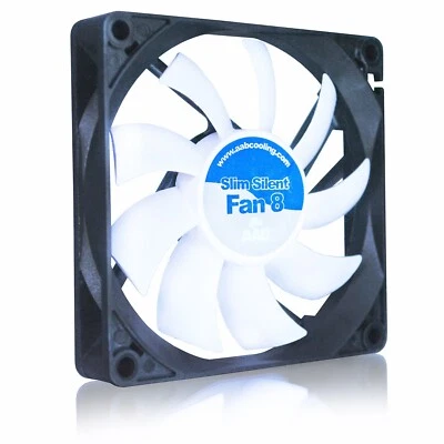 AABCOOLING SLIM Silent Fan 8 - Dünn 80mm Lüfter 13,9dB(A) 27m3/h - 15mm Dick