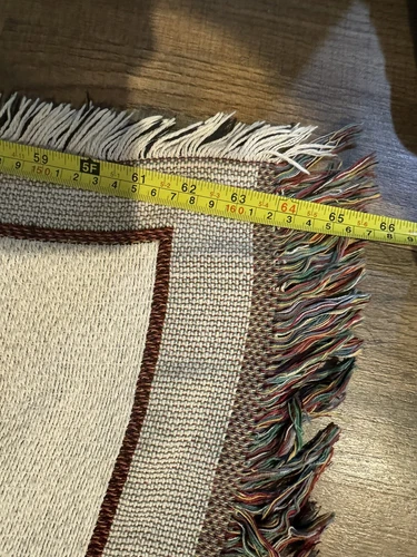 Vintage Disney World Mickey Mouse Tapestry Throw Blanket 2000 Epcot MGM Studios