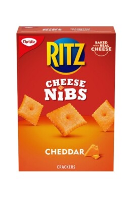 10 Boxes Of Christie Ritz Cheese Nips/ Nibs Crackers 180g Each