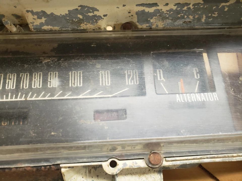1971-74 Dodge Charger/Plymouth Satellite Speedometer Gauge Cluster - Image 4 of 4