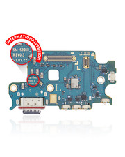 Charging Port Board With Sim Card Reader Compatible For Samsung Galaxy S22 5G