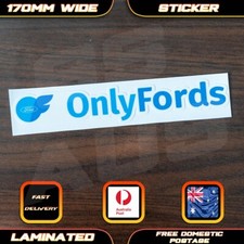 Only Fords Only Fans Style Parody Sticker Decal Bumper Funny Car Falcon Mustang Only Fords Only Fans Style Parody Sticker Decal Bumper Funny Car Falcon Mustang