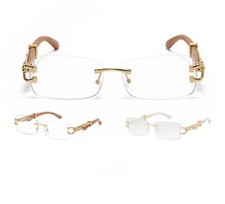 Men Sunglasses Clear Lens Sophisticated Cholo Quevo Style Gangster Model Rapper