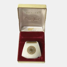 VINTAGE LADY SCHICK CROWN JEWEL MODEL 100 ELECTRIC RAZOR SHAVER USA w/cord etc