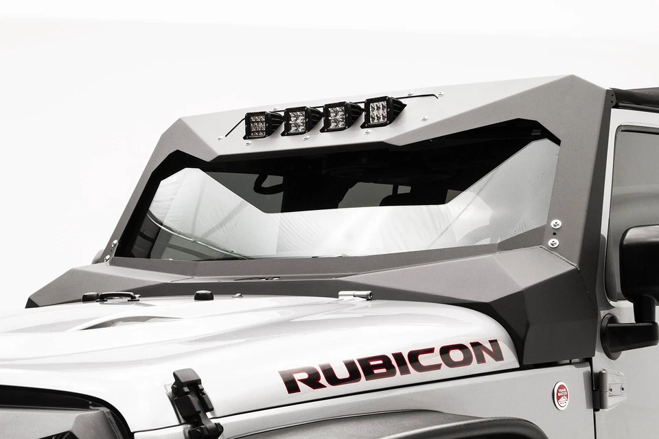 Inserto de luz ViCowl Fab Fours JK3021-1 para Wrangler 07-18 (JK) Foto 3 de 4