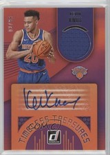 2018-19 Donruss Timeless Treasures Materials Signatures 2/99 Kevin Knox Auto rf2