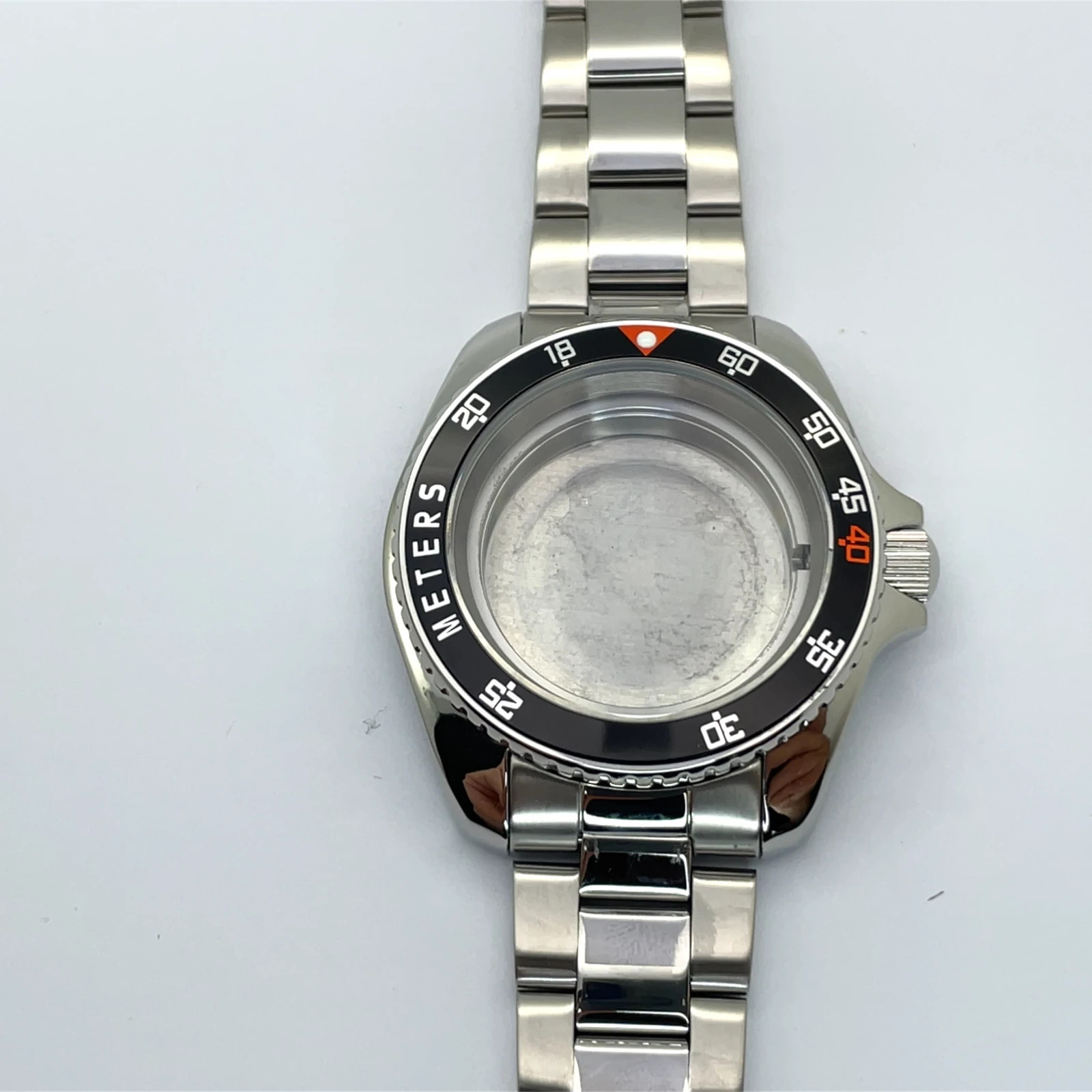 Boîtier Monnin 844 de plongée pour assembler une montre étanche ETA 2824 - 2