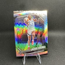 2025 WNBA Prizm JACKIE YOUNG #23 Las Vegas Aces Silver PRIZM