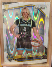 Panini 2025 Prizm WNBA Hailey Van Lith #2 Rookie Chicago Sky White Seismic