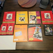 Huge Lot Of Photo Paper For Inkjet Printers. See Description For What It's Incl.