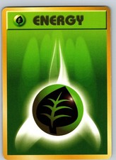 GRASS ENERGY BASE SET POKEMON JAPANESE NEAR MINT
