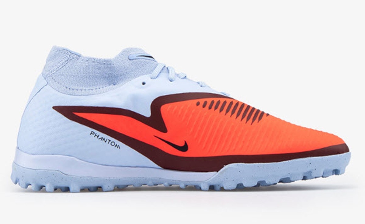 Nike Men Phantom 6 High Academy TF Cleat Tint Soccer Futsal GYM