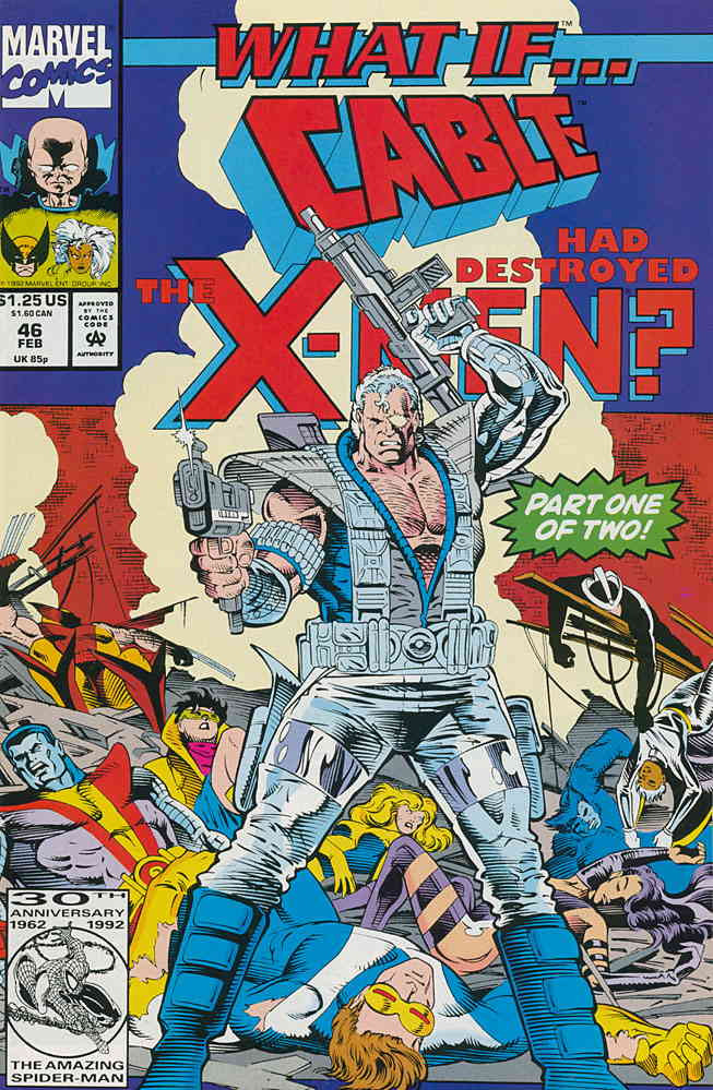 What If Vol 2 #46 FN Marvel Cable Destroys X-Men - combined shipping available
