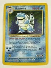 Pokémon Blastoise Base Set Holo Rare 100 HP 2/102 English 1999 Wizards Card