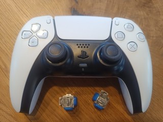 Controller Playstation 5 PS5 White Bianco TMR Joystick Elettromagnetico