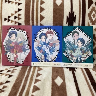 Wonder Egg Priority Complete DVD Set All 3 Volumes Limited Edition