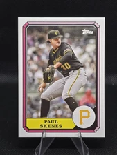 Paul Skenes 2025 Topps Archives Boardwalk Baseball #87BB-22 RC Insert Pirates
