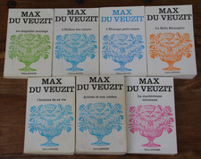 MAX DU VEUZIT - LOT DE 7 LIVRES - TALLANDIER - De 1970 è 1978 - BON/TB ETAT