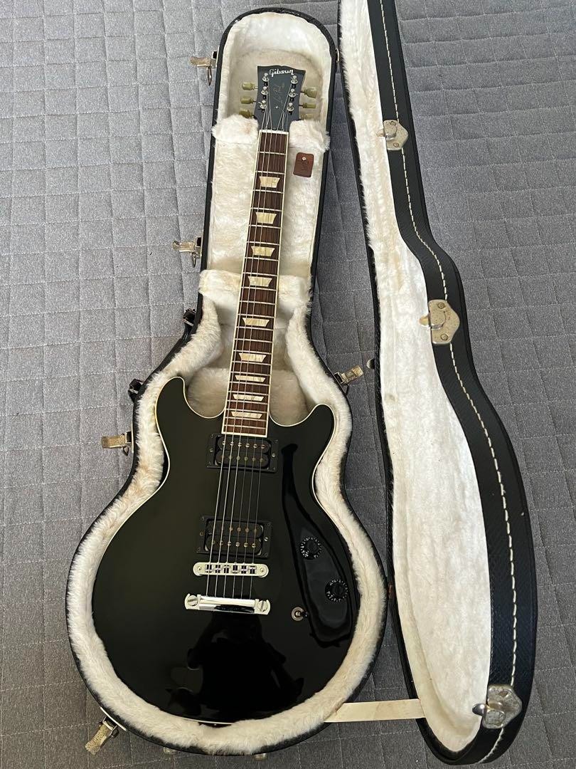Gibson Les Paul DC Black w/ Hard Case From JAPAN | eBay