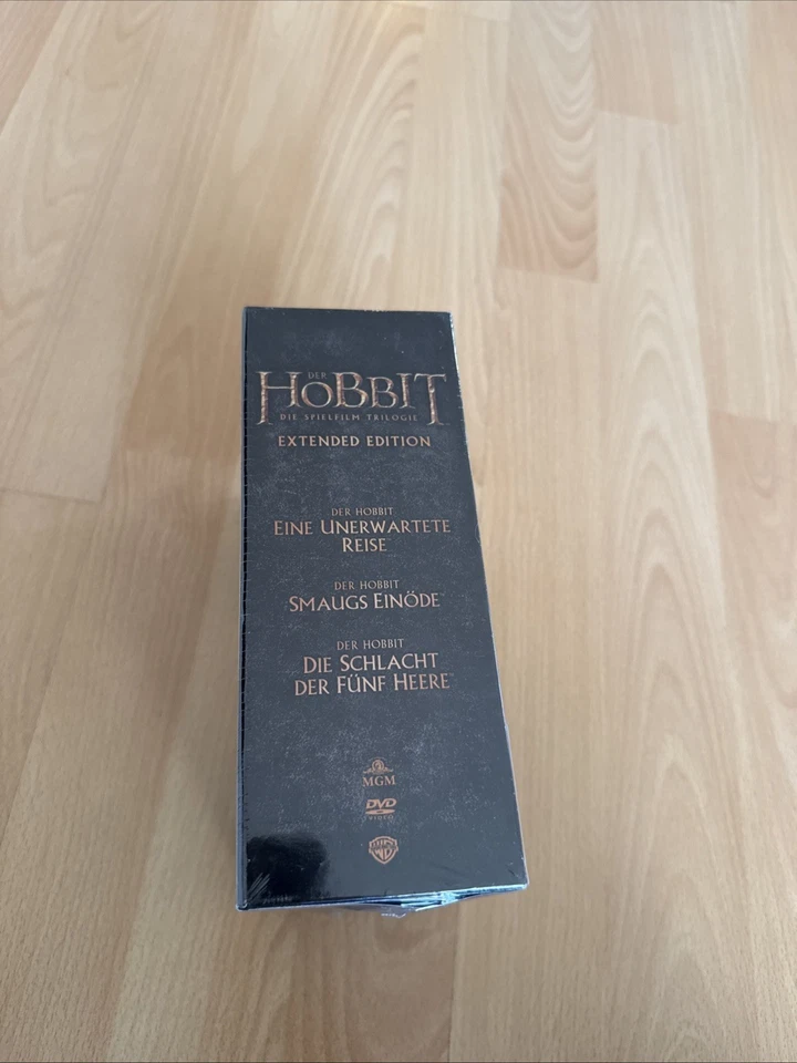 Der Hobbit 1+2+3 - Die Spielfilm Trilogie / Extended Edition # 15-DVD-BOX-NEU - Bild 4 von 4