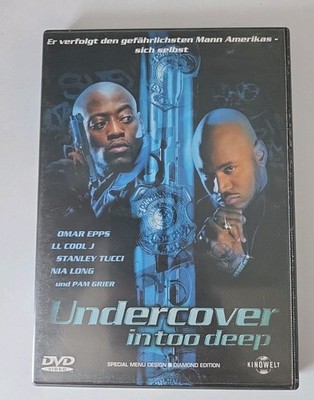 Undercover  in too deep - Omar Epps -  LL Cool J - DVD - Kratzerfrei- Top 