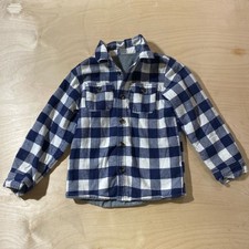 Carter s Fleeced Lined Shirt Jacket Size 7 FC