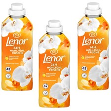 Lenor Weichspüler Goldene Orchidee 3x 798ml 38 WL lange angenehme Frische