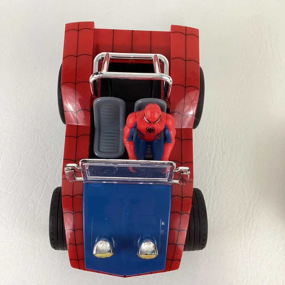 Marvel Spider-Man Remote Control Web Buggy Turbo Boost RC Toy Jada TESTED - Image 4 of 4