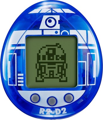 Tamagotchi 88822 Star Wars R2D2 Virtual Pet Droid with Mini-Games, Animated Clip