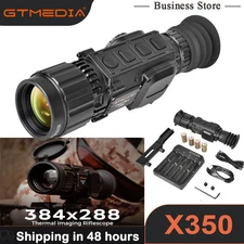 GTGUARD ClearView X350 Thermal Scope 384X288 35mm Thermal Monocular for Hunting