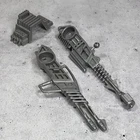Vintage MOTU Land Shark Guns & Engine Lot Masters of the Universe He-Man 1984
