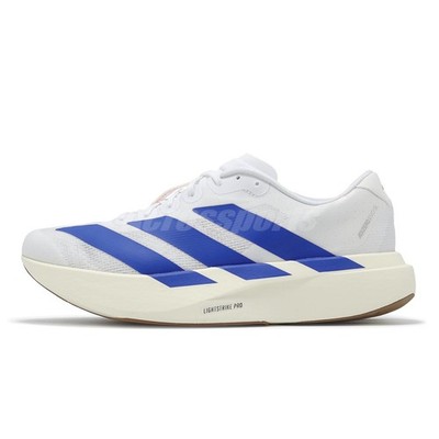 アディダス　EVO SL adidas Adizero Evo SL M White Royal Blue Red Men Running Shoes