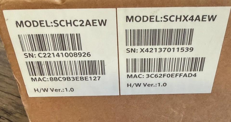 Cámara de seguridad interior exterior Xfinity XCAM2 HD SCHC2AEW SCHX4AEW EN CAJA Foto 4 de 4