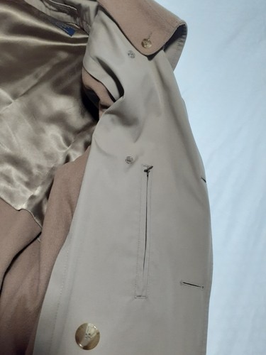 Mens Brooks Brothers trench Over Coat - Picture 10 of 21