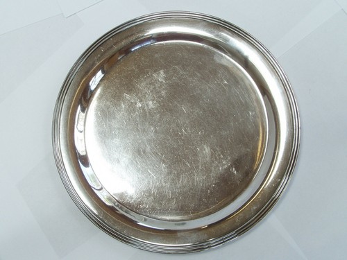 Sheffield Reproduction #361 - Silverplate 10" diameter plate - Holloware - Picture 2 of 3