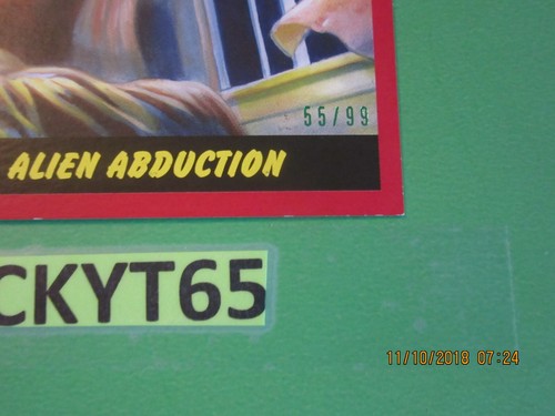 2017 MARS ATTACKS: THE REVENGE BASE PAINTED RED BORDER CARD(S) NEW YOU CHOOSE - Picture 2 of 6