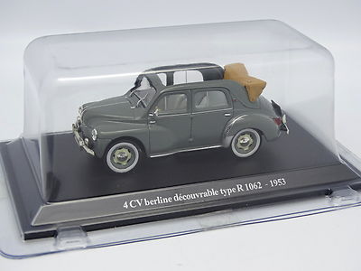Eligor Presse 1/43 - Renault 4CV Cabriolet 1062 1953