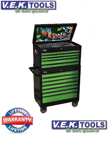 Sp Tools Sumo Series 407 Piece Metric Sae Tool Kit Combo Trolley And Chest Ebay