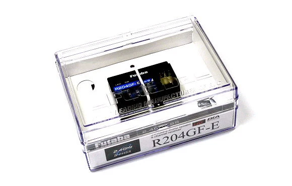 FUTABA R204GF-E S-FHSS 2.4GHz 4ch High Voltage EP Car Receiver RE689 - Image 2 of 2