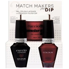 Match Makers Plus Dip - Pompeii it forward by Cuccio Colour for Women - 3 Pc Set