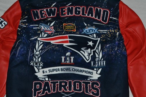 PRO STANDARD Herren NEW ENGLAND PATRIOTS MUlTI REMIX College Jacke NEU ALLE GRÖßEN - Bild 6 von 6
