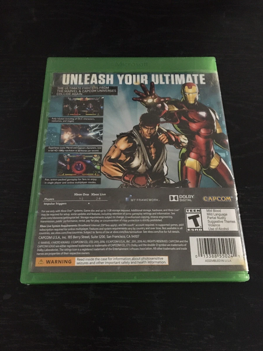 Ultimate Marvel vs. Capcom 3 - Xbox One GameStop Exclusive, Xbox One