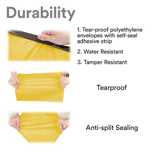 8"x10" Poly Mailers Mailing Shipping Waterproof Envelopes Tear-Proof Postal Bags - Picture 64 of 65