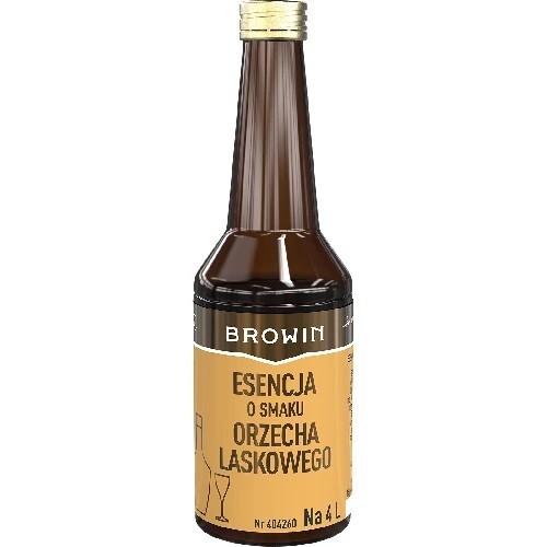 Browin Essence Hazelnut Flavour 40ml for Spirit Flavouring Home Brew