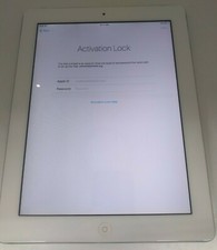 Apple iPad 2 16GB Wi-Fi 9.7in WHITE  SOLD FOR PARTS ONLY  HOUSING BENT b