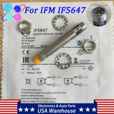 New For IFM IF5647 10-55VDC 4Pin Inductive Proximity Switch Sensor Free Shipping